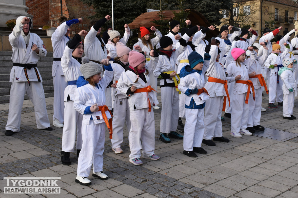 Noworoczny trening karate w Sandomierzu