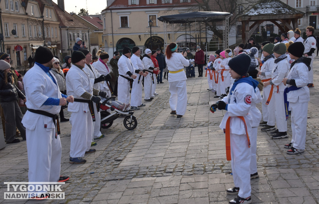 Noworoczny trening karate w Sandomierzu