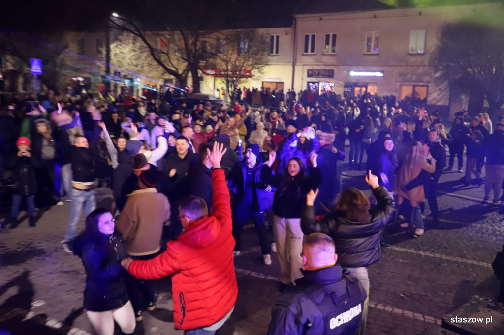 Sylwester na Rynku w Staszowie