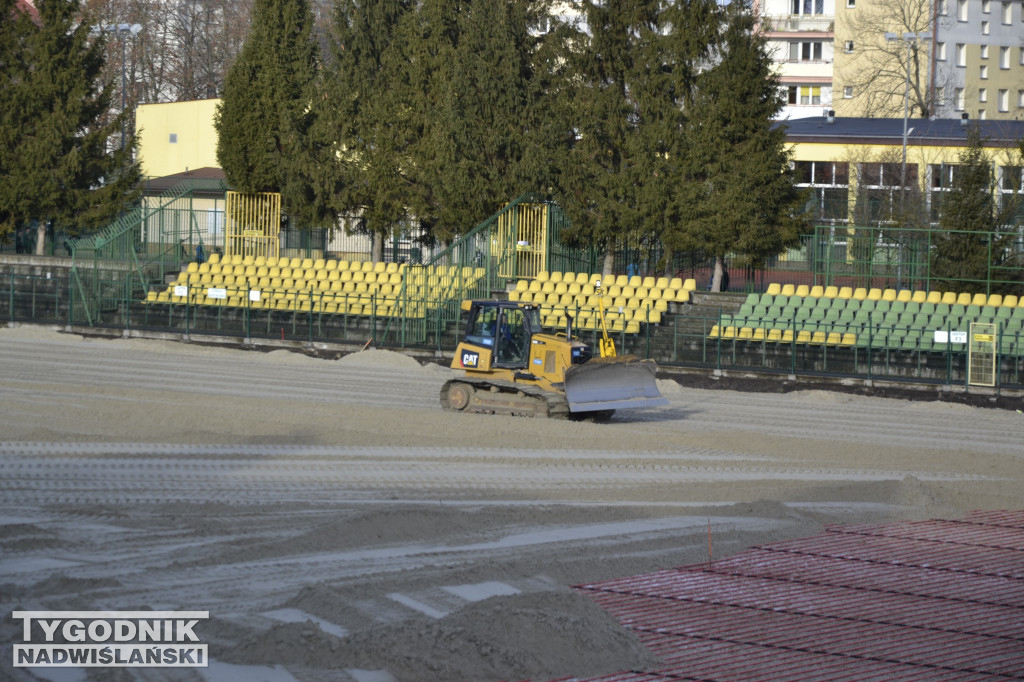 Stan prac na stadionie Siarki Tarnobrzeg