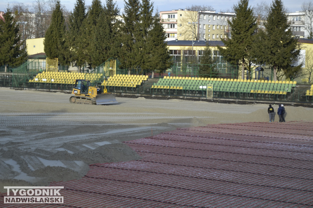 Stan prac na stadionie Siarki Tarnobrzeg