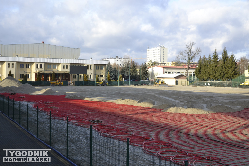 Stan prac na stadionie Siarki Tarnobrzeg