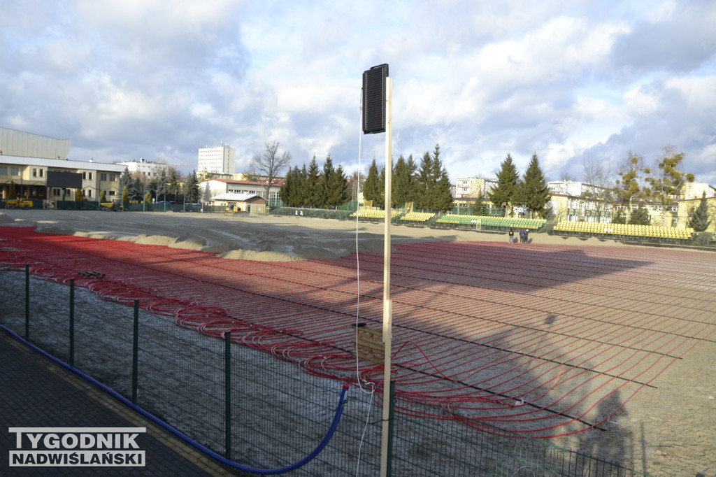 Stan prac na stadionie Siarki Tarnobrzeg