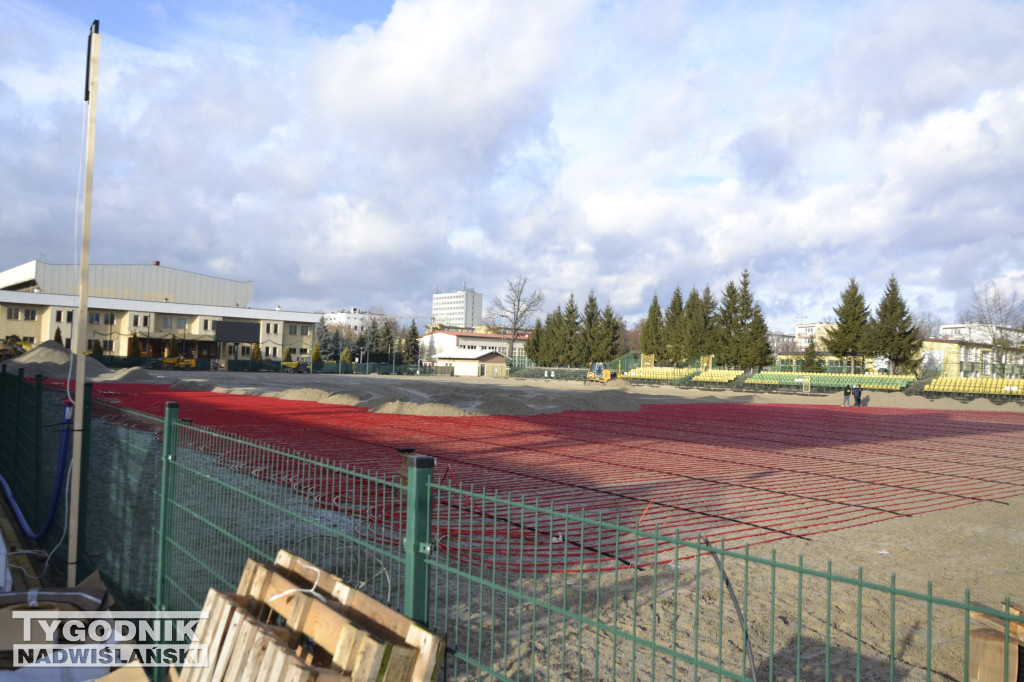 Stan prac na stadionie Siarki Tarnobrzeg