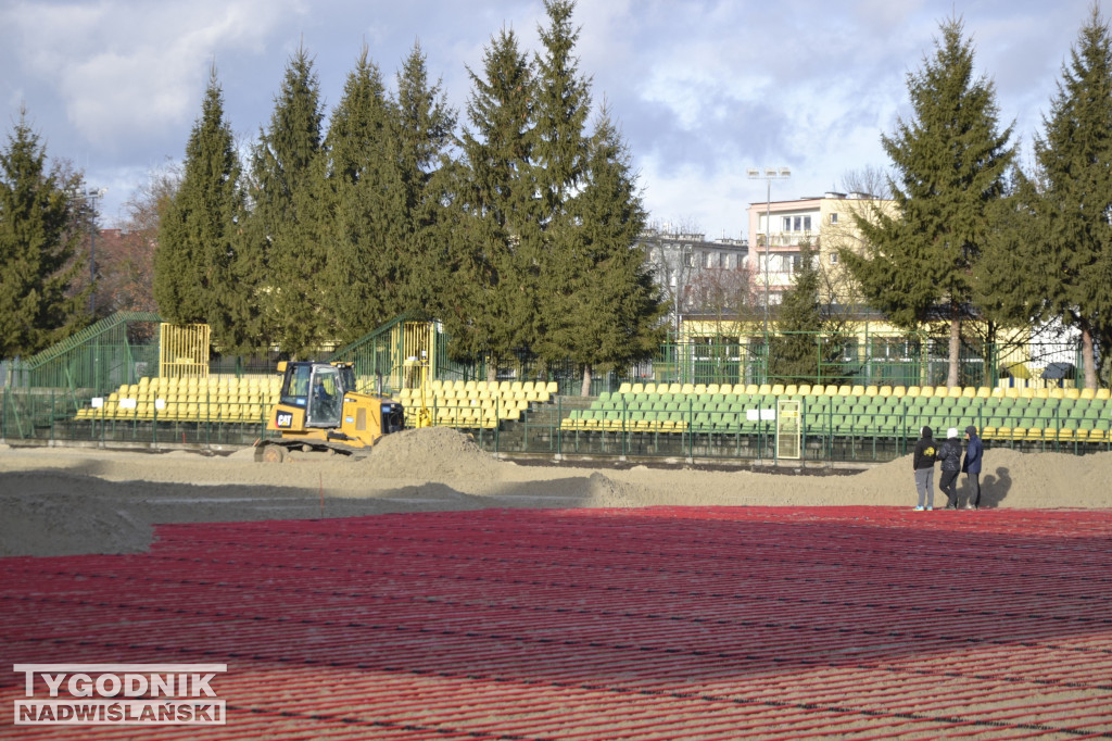 Stan prac na stadionie Siarki Tarnobrzeg