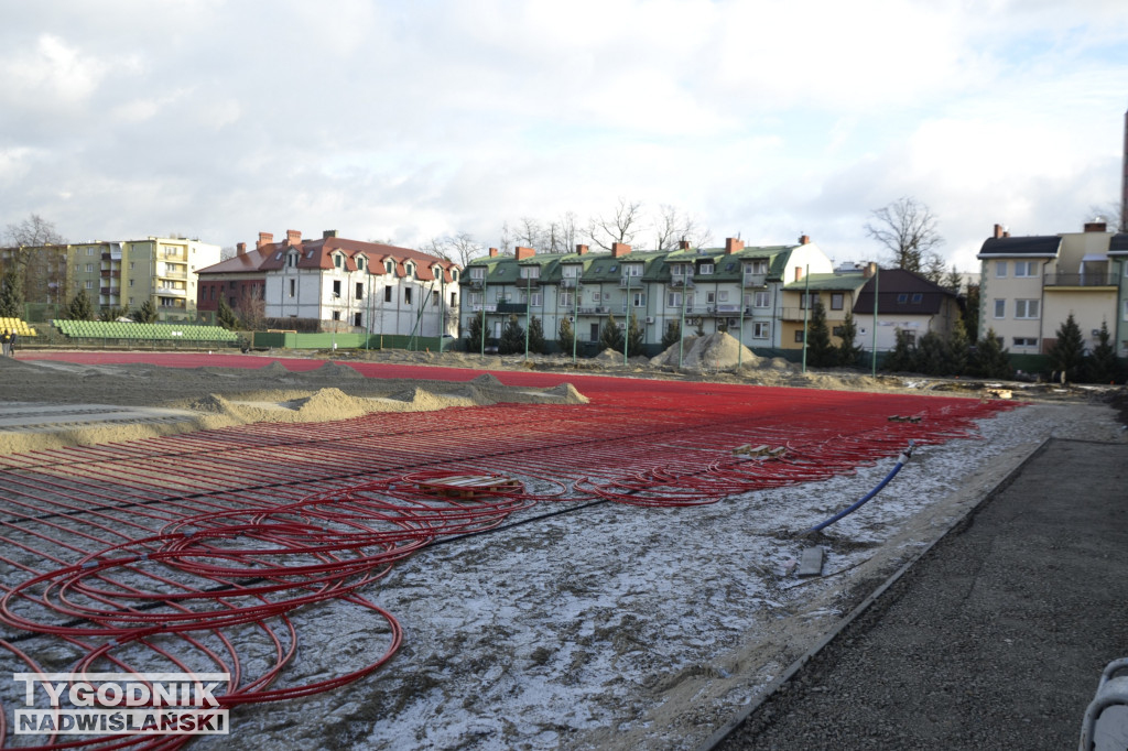 Stan prac na stadionie Siarki Tarnobrzeg