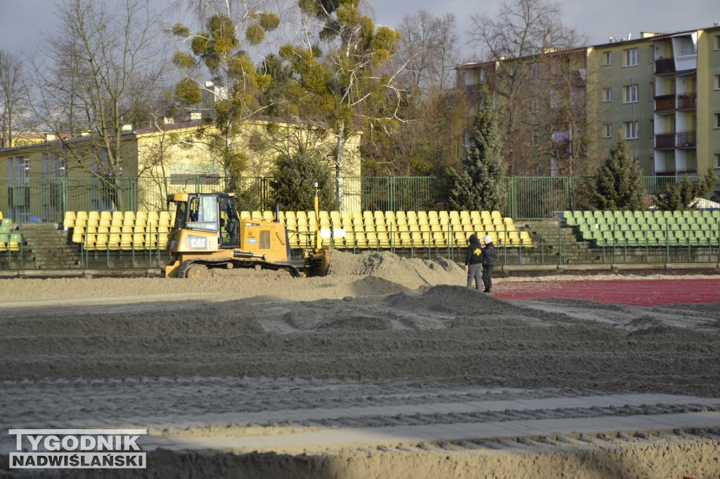 Stan prac na stadionie Siarki Tarnobrzeg