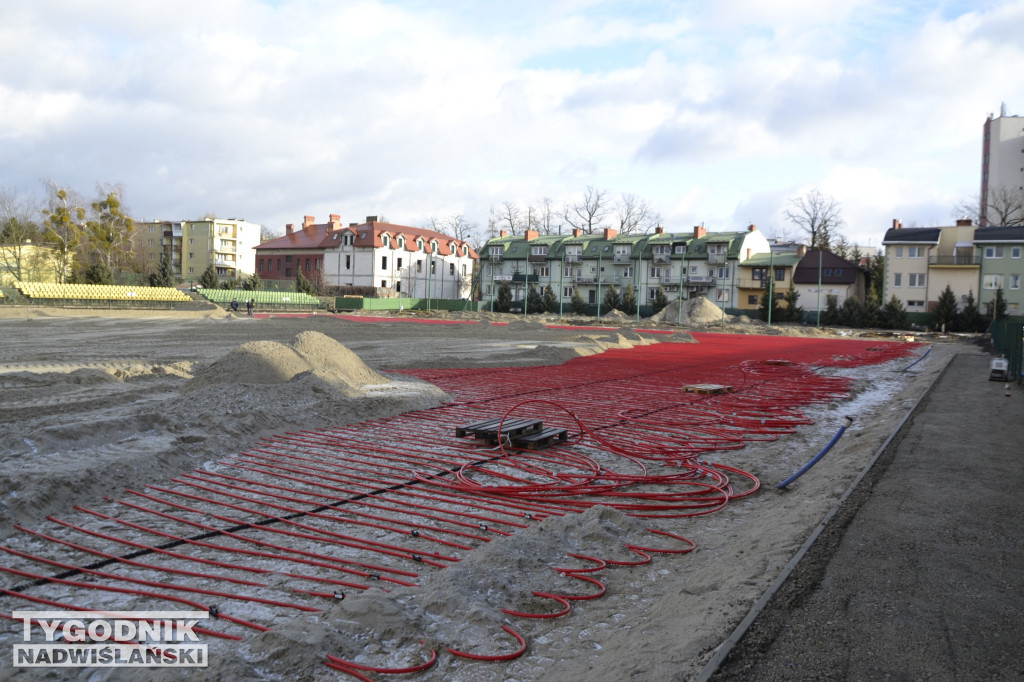 Stan prac na stadionie Siarki Tarnobrzeg