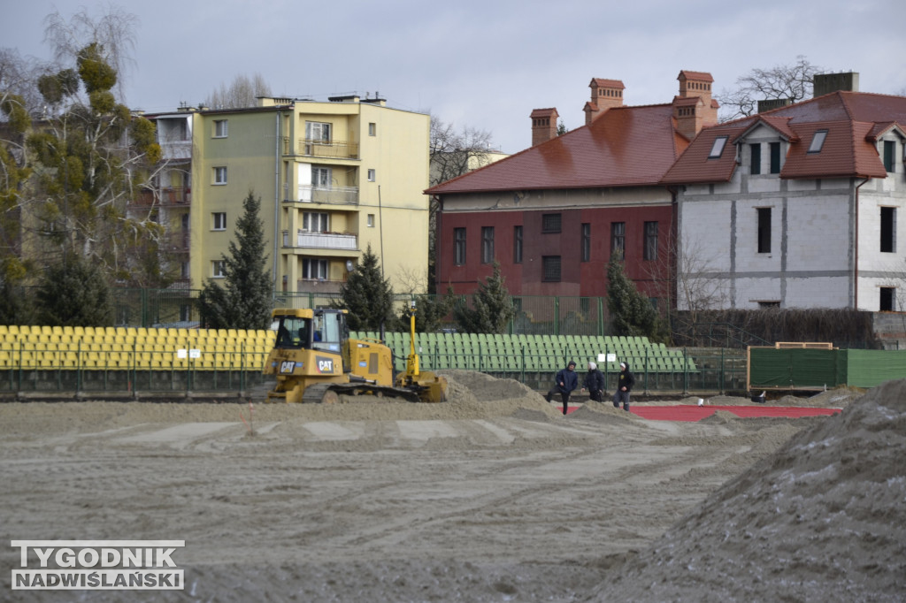 Stan prac na stadionie Siarki Tarnobrzeg