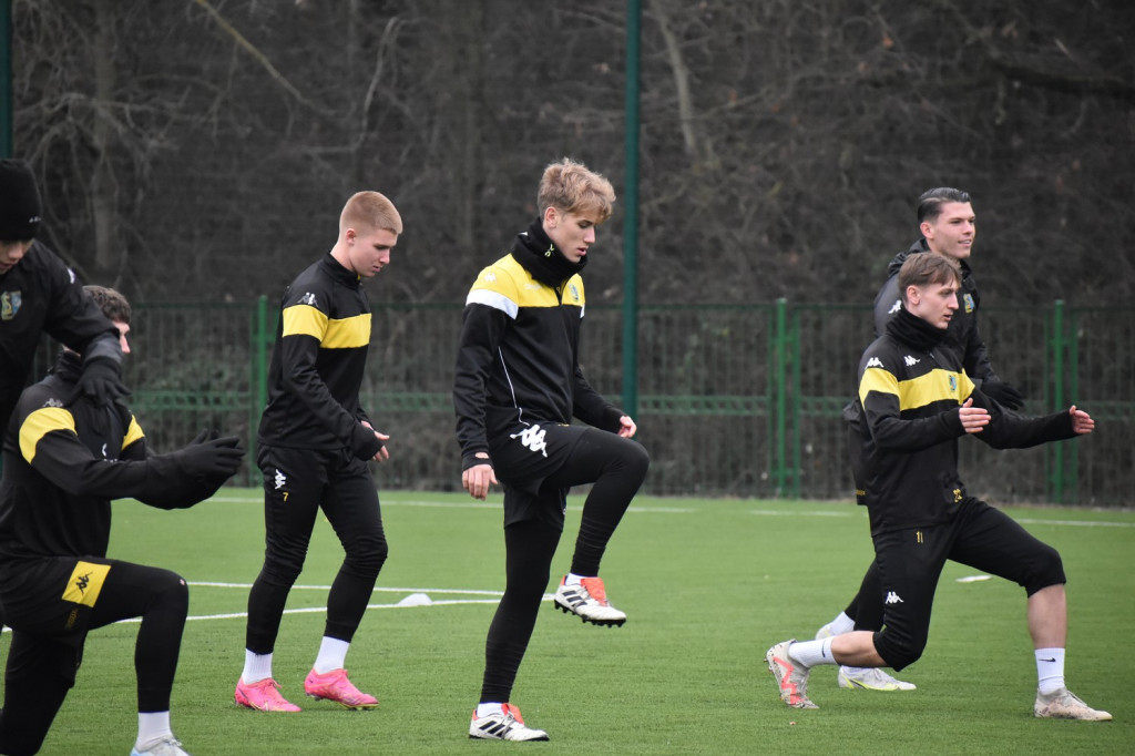 Pierwszy trening Siarki (07.01.25 r.)