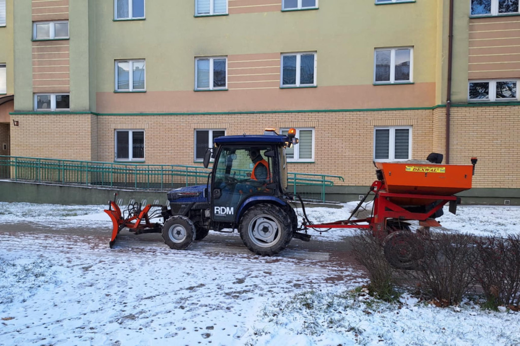 Utrzymanie dróg w okresie zimowym w Tarnobrzegu