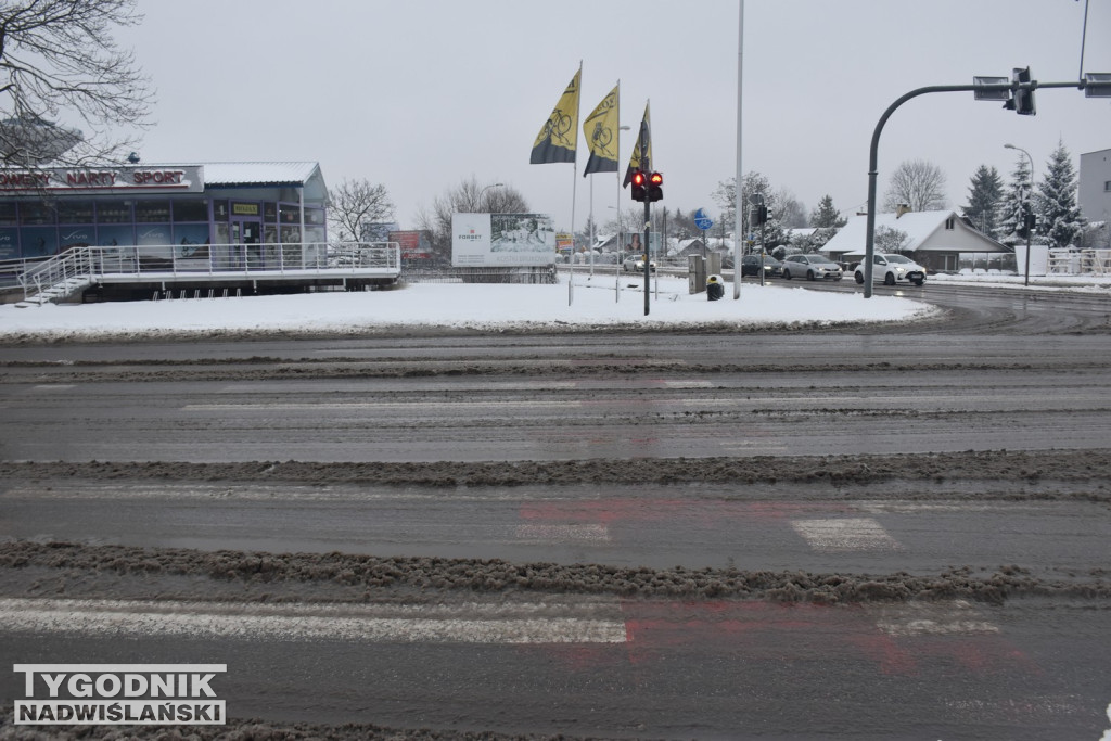 Sytuacja na drogach Tarnobrzega (15.01.25 r.)