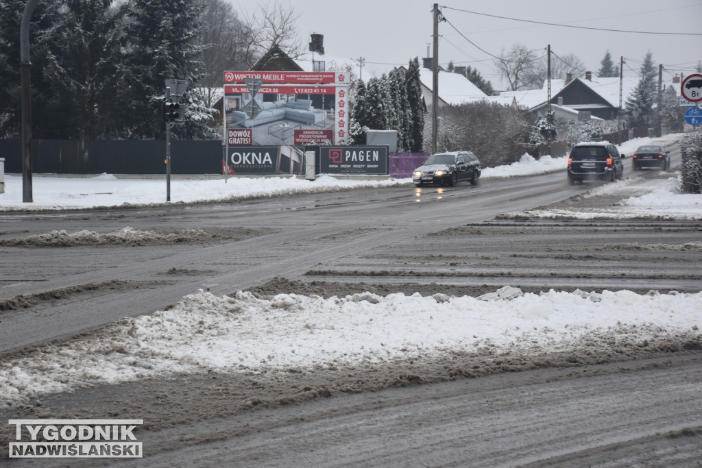 Sytuacja na drogach Tarnobrzega (15.01.25 r.)