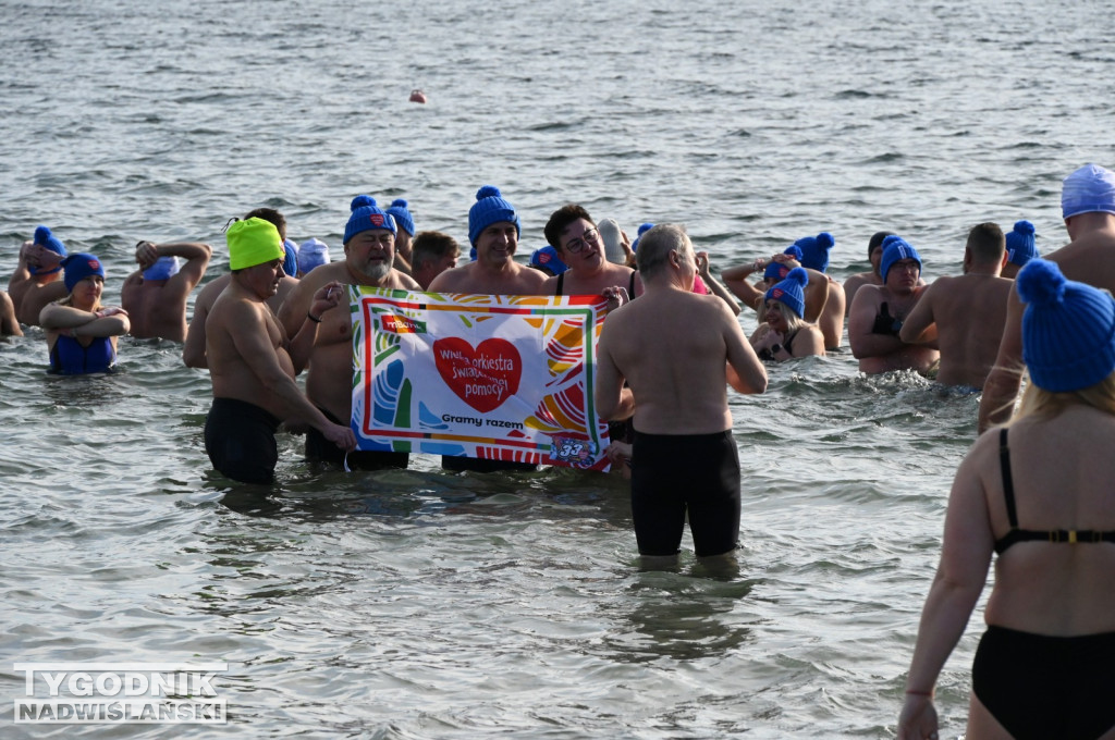 Morsowanie w Jeziorze Tarnobrzeskim dla WOŚP