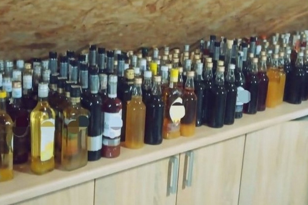 Nielegalny alkohol w gminie Osiek