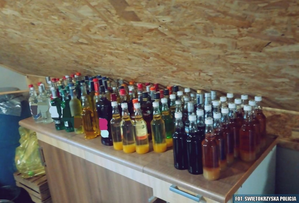 Nielegalny alkohol w gminie Osiek