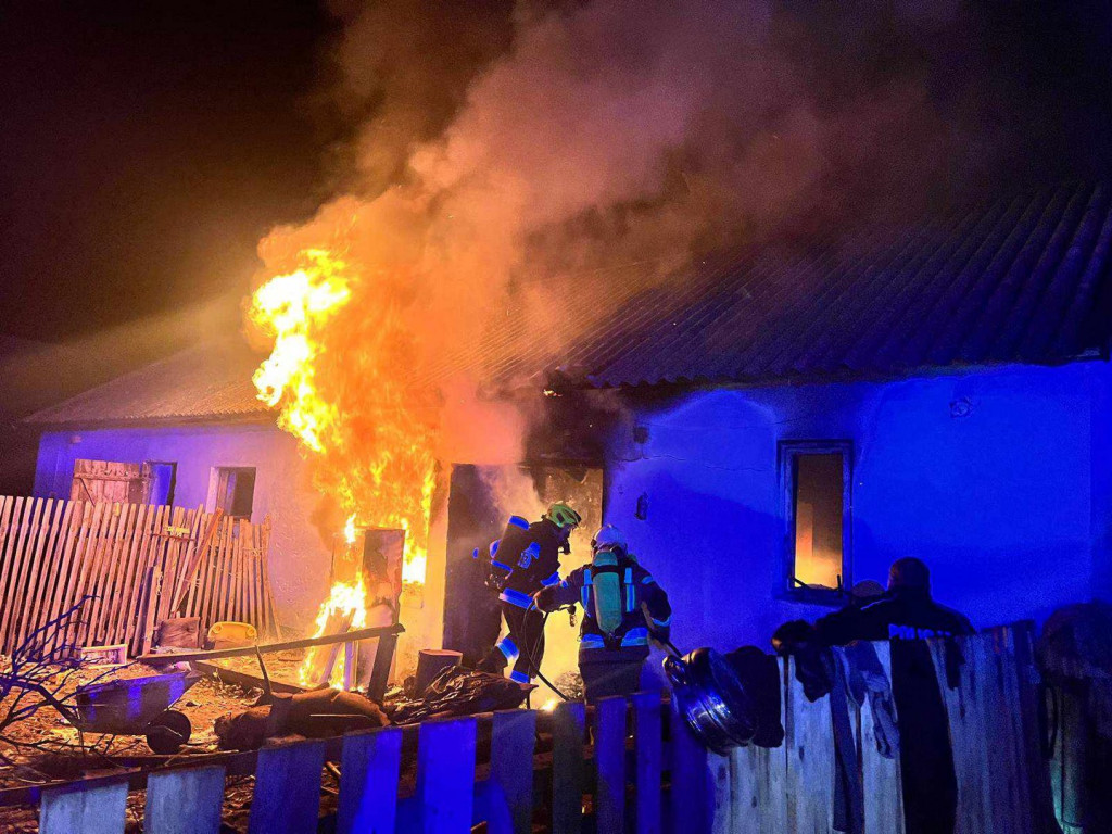 Tragiczny pożar w gminie Bogoria