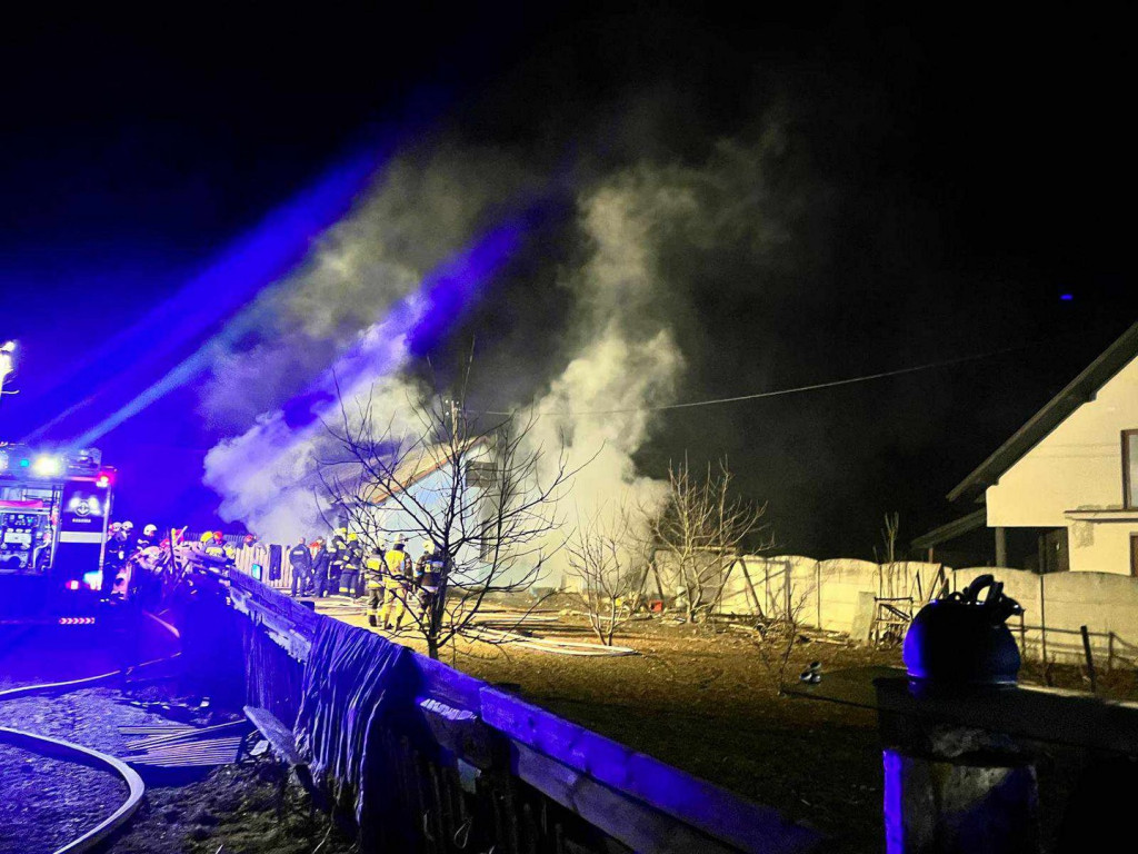 Tragiczny pożar w gminie Bogoria