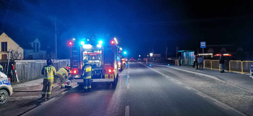 Tragiczny pożar w gminie Bogoria