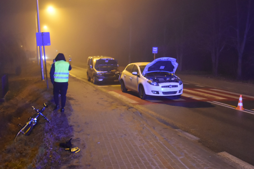 Wypadek na osiedlu Wielowieś