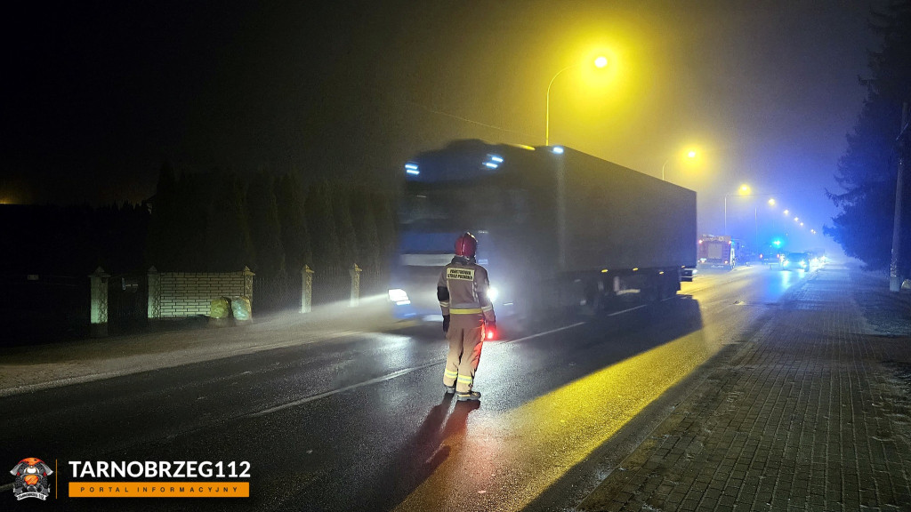 Wypadek na osiedlu Wielowieś