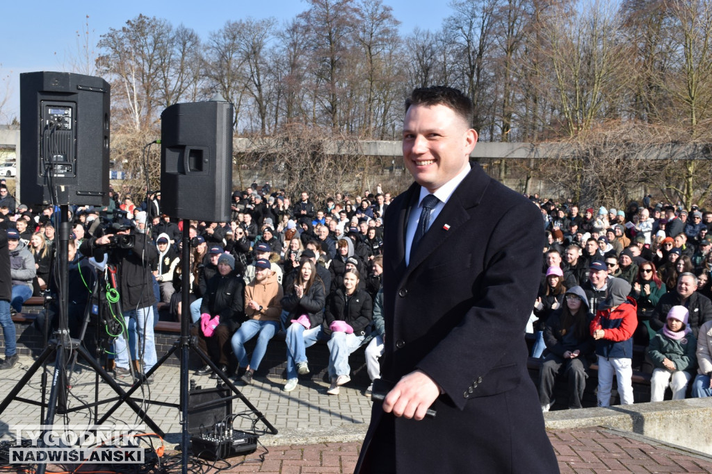 Sławomir Mentzen w Staszowie