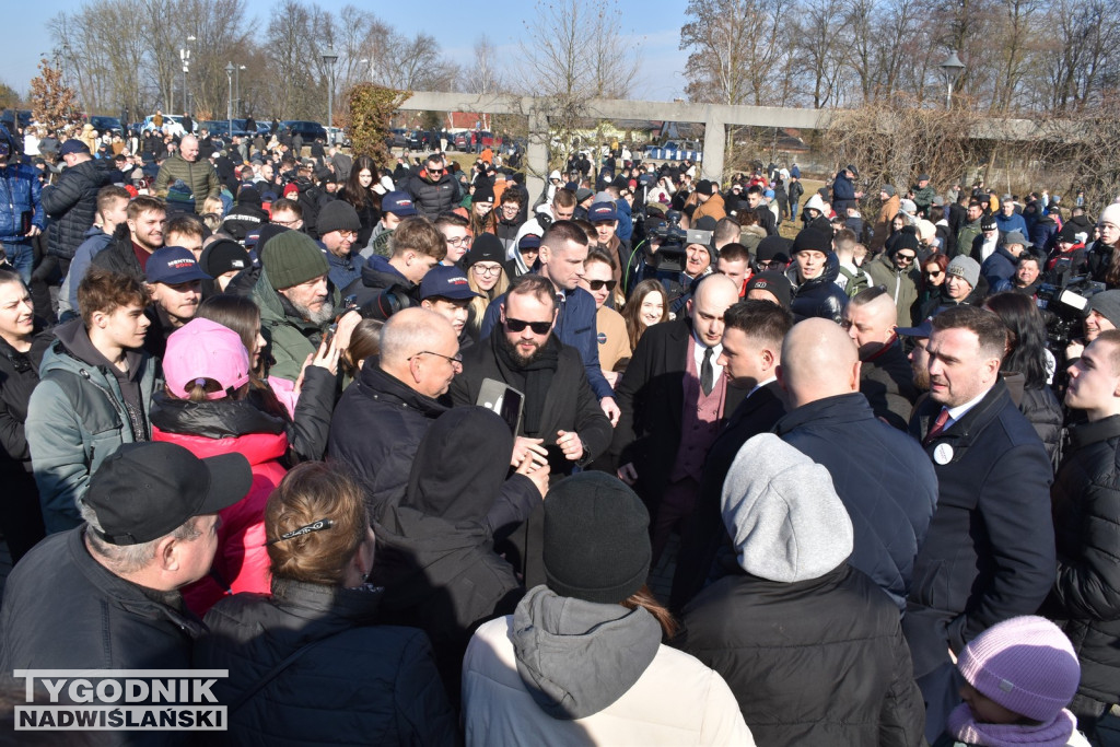 Sławomir Mentzen w Staszowie