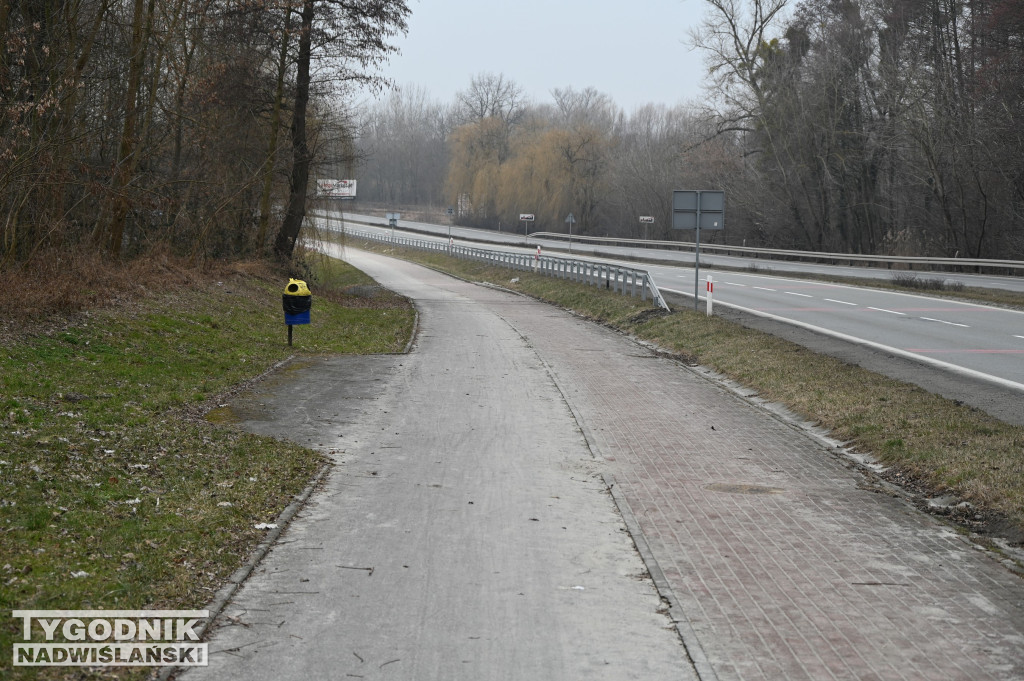 Ścieżka pieszo-rowerowa przed zmianami