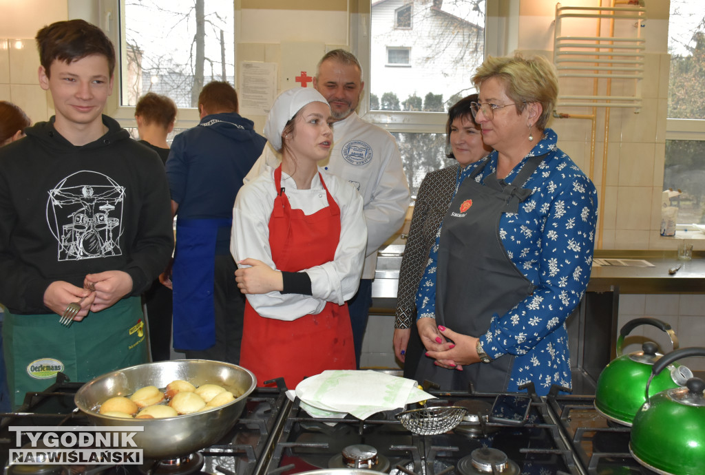 Warsztaty kulinarne w ZSGiH  w Sandomierzu