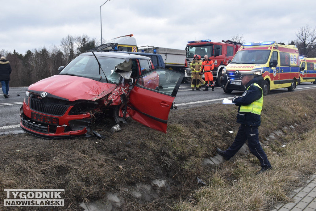 Wypadek w Nowej Dębie (03.03.25 r.)