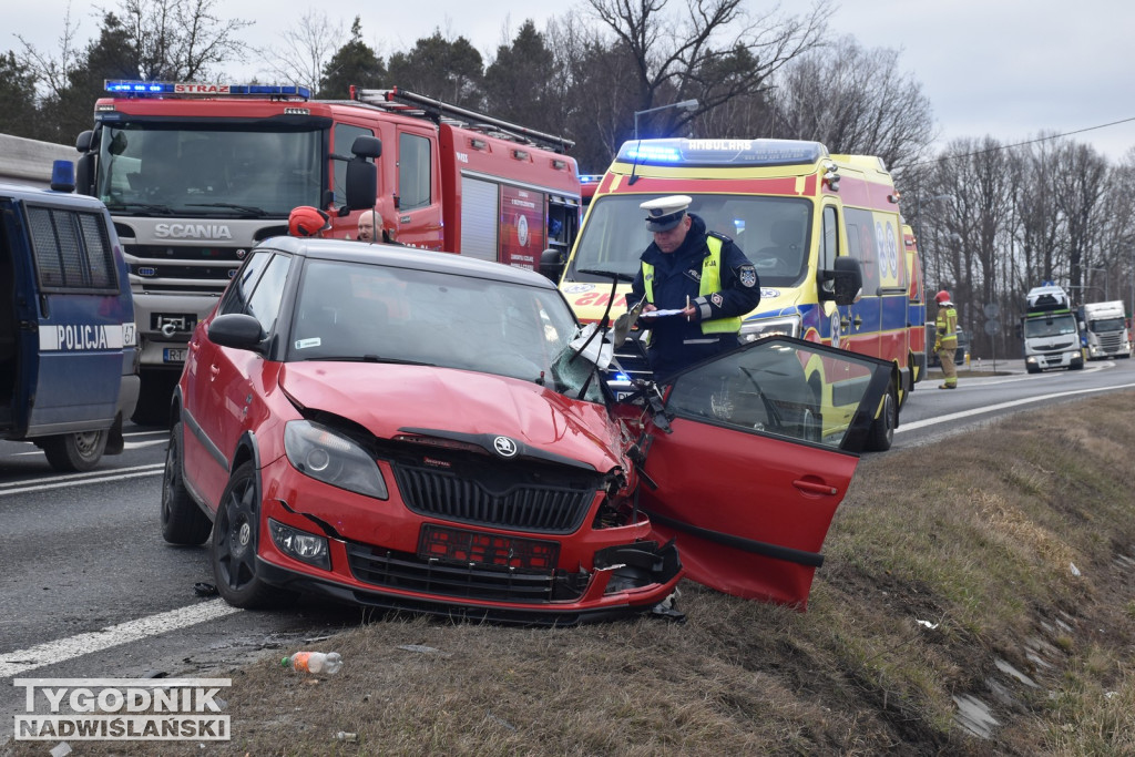 Wypadek w Nowej Dębie (03.03.25 r.)