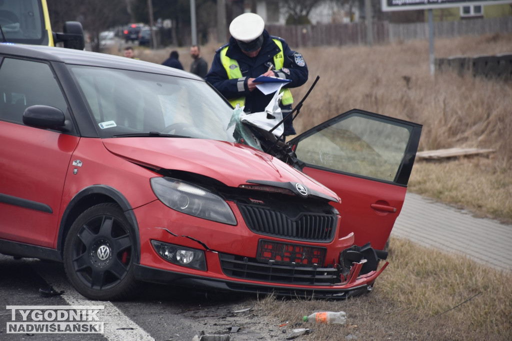 Wypadek w Nowej Dębie (03.03.25 r.)