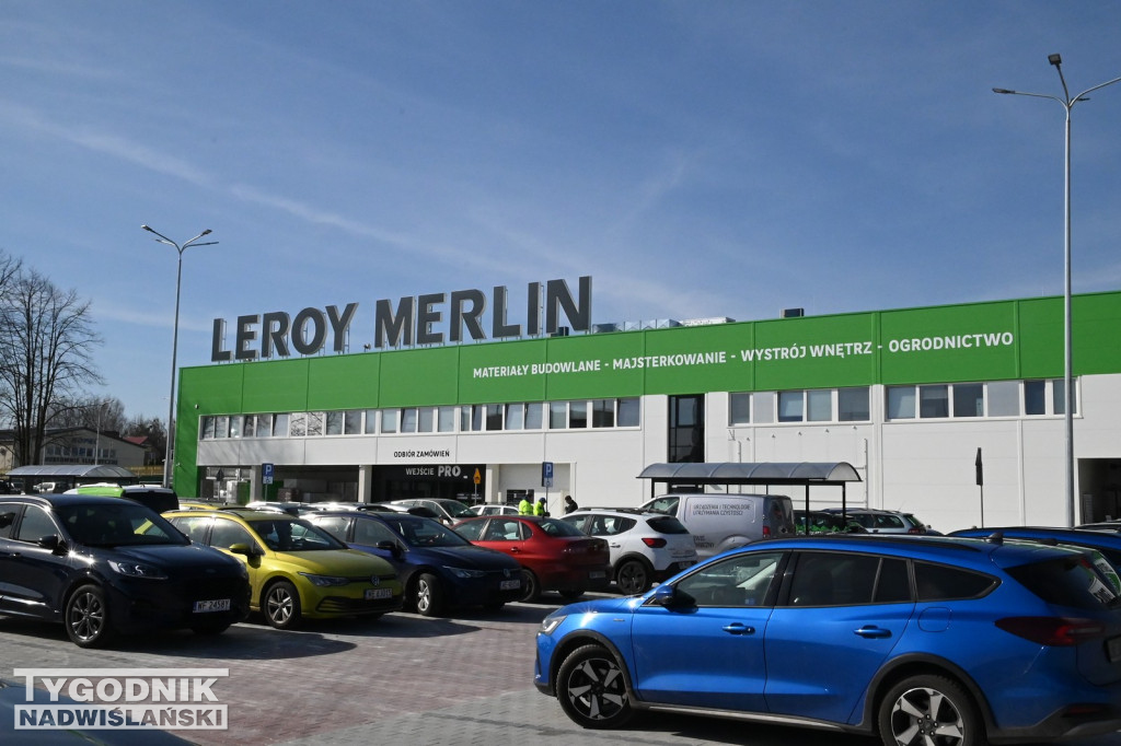 Leroy Merlin w Tarnobrzegu przed otwarciem