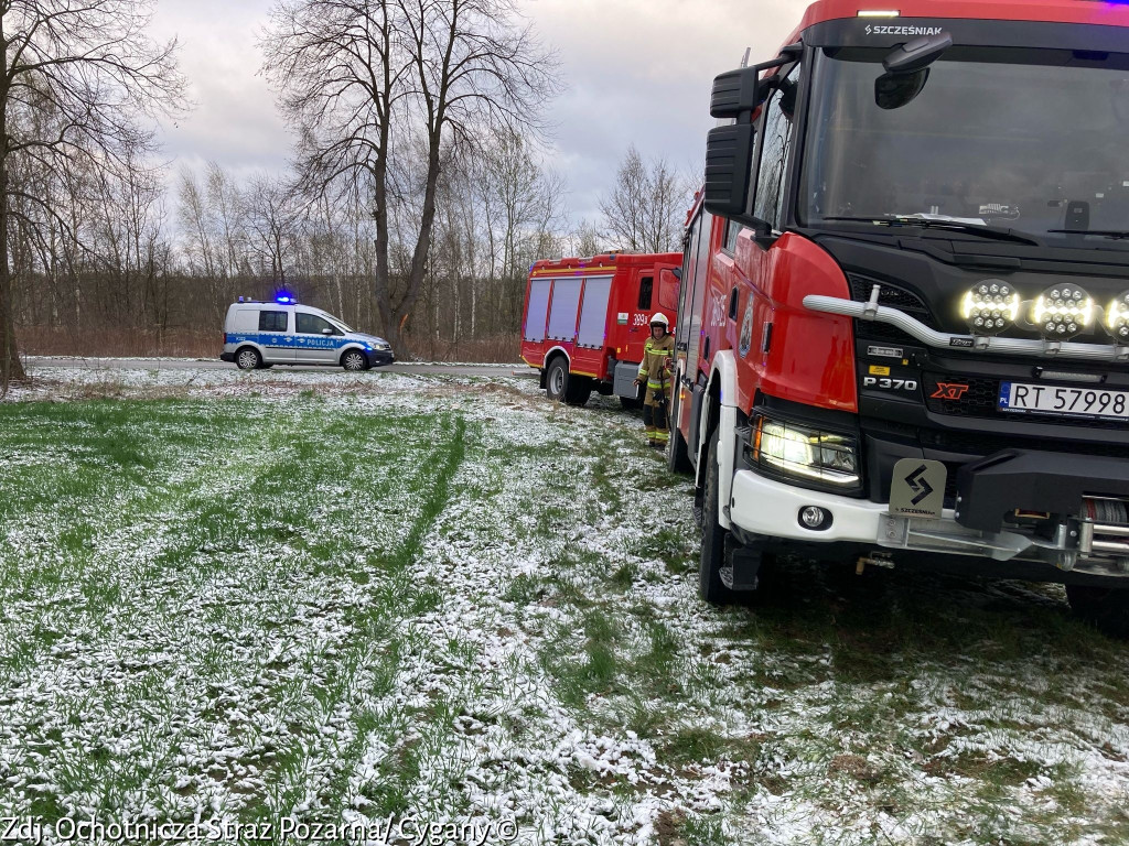 Dwa pożary w powiecie tarnobrzeskim