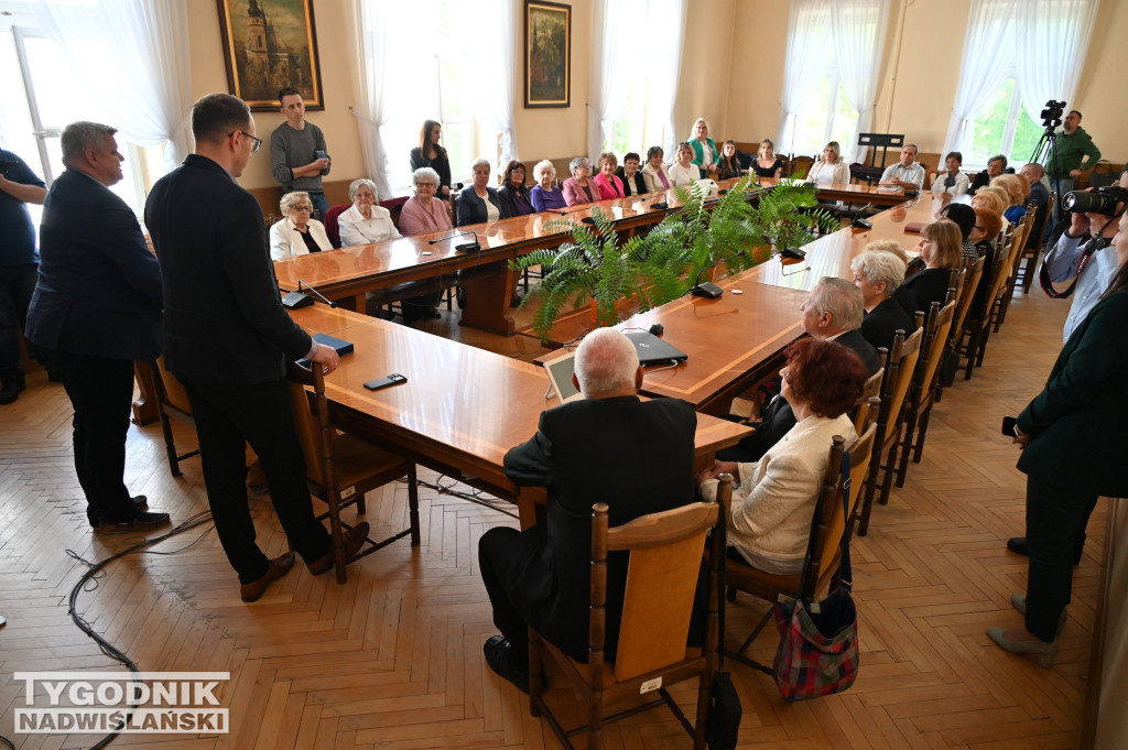 Chór Tarnobrzeski z wizytą w Urzędzie Miasta