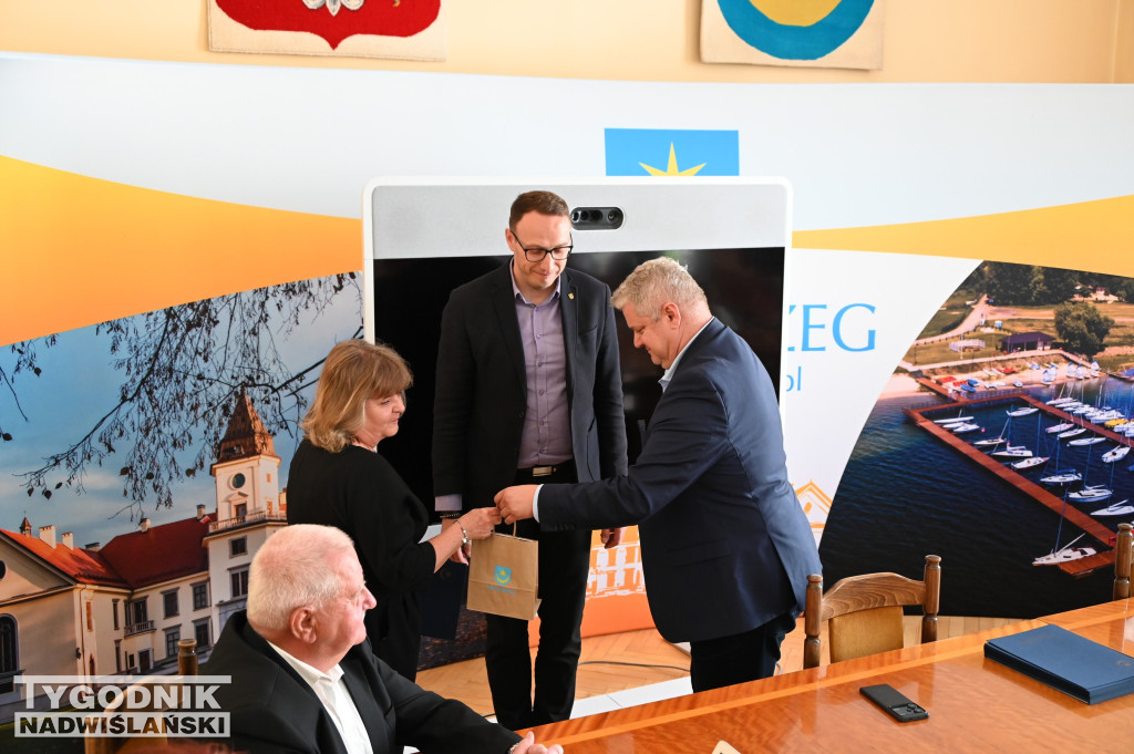 Chór Tarnobrzeski z wizytą w Urzędzie Miasta
