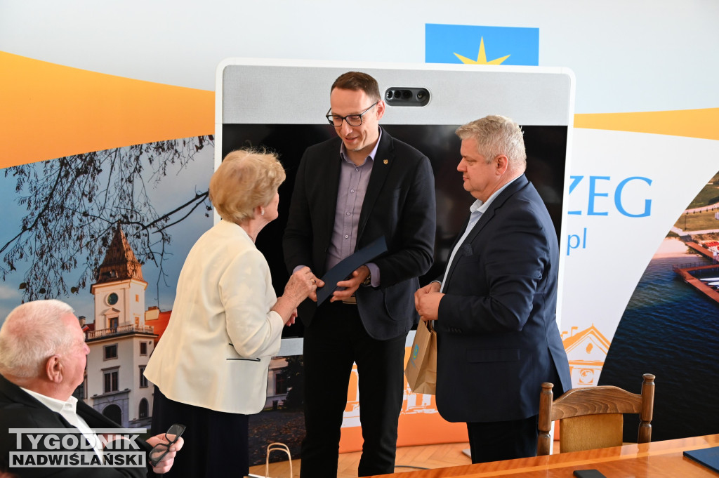 Chór Tarnobrzeski z wizytą w Urzędzie Miasta