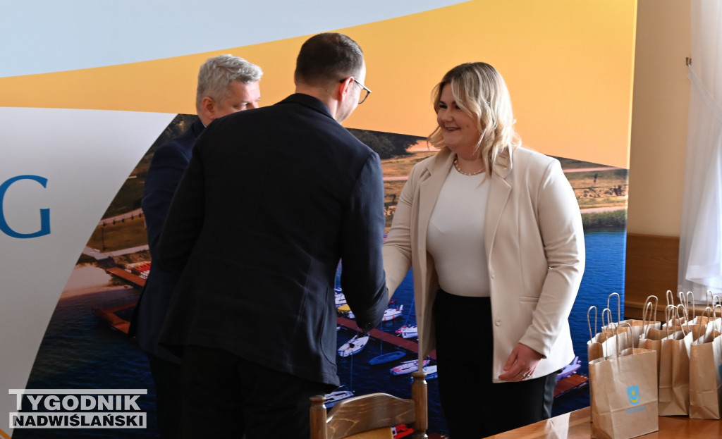 Chór Tarnobrzeski z wizytą w Urzędzie Miasta