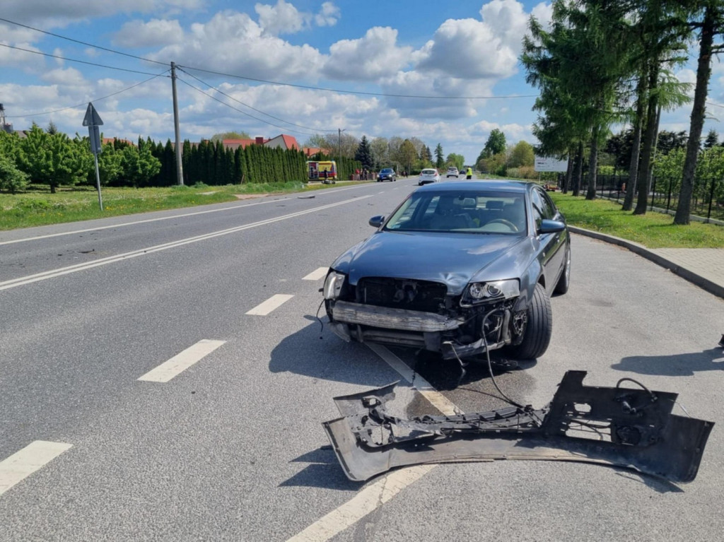 Wypadek w Kleczanowie
