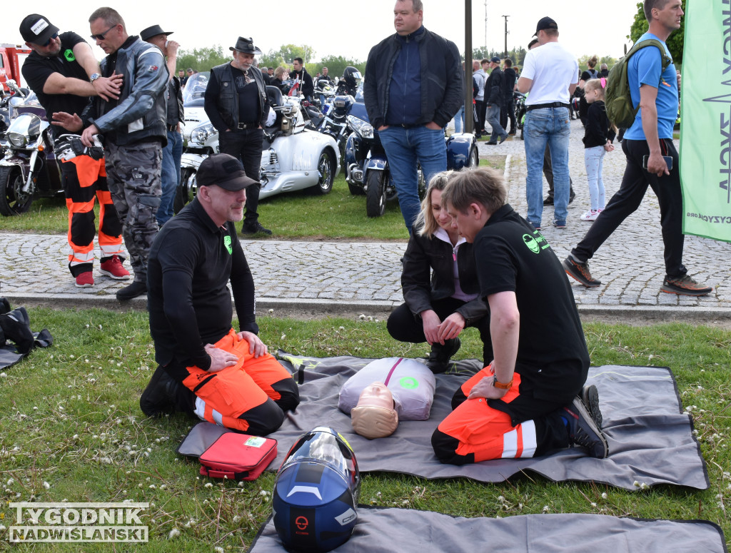 Motocyklowa inauguracja sezonu w Sandomierzu