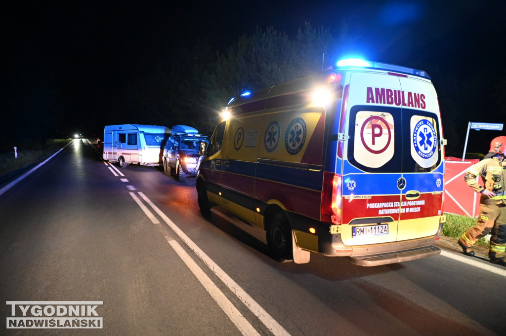 Śmiertelny wypadek na ul. Tarnobrzeskiej w Stalach