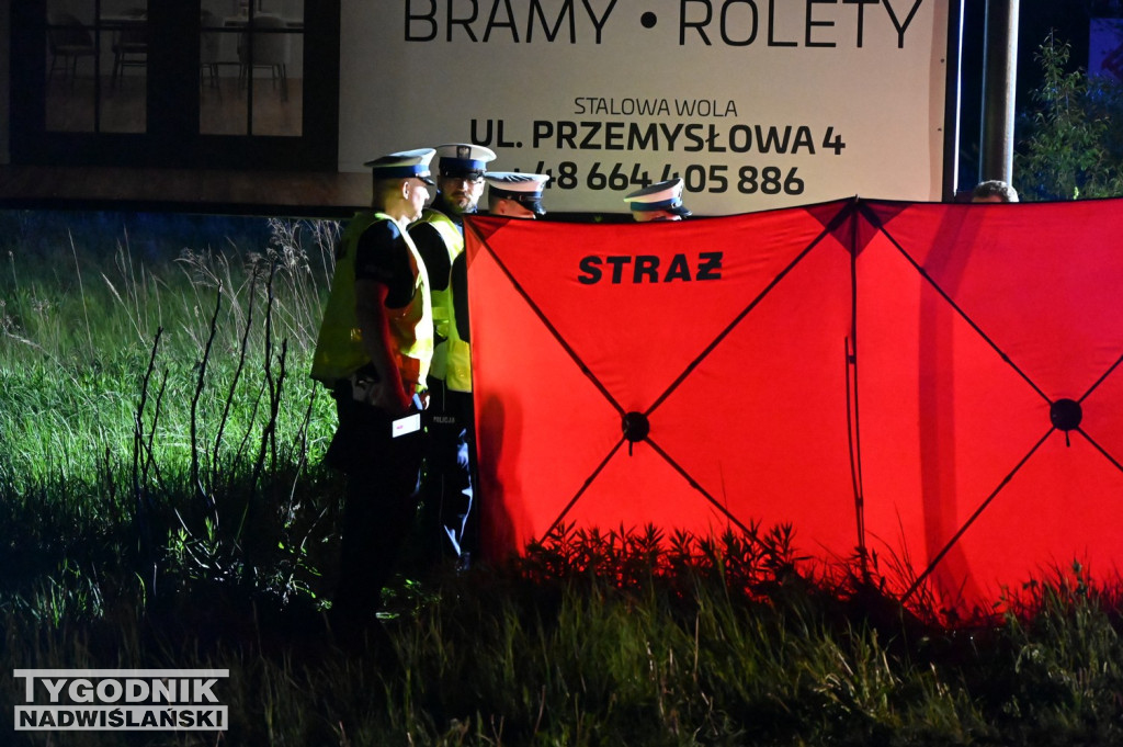 Śmiertelny wypadek na ul. Tarnobrzeskiej w Stalach