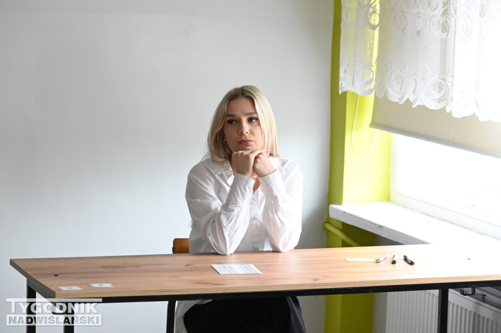 Pierwszy dzień matur w tarnobrzeskiej \