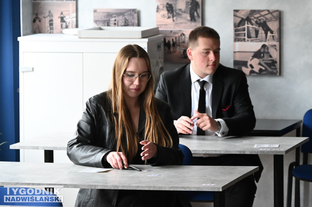 Pierwszy dzień matur w tarnobrzeskiej \