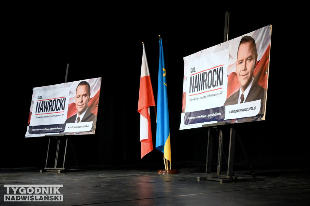 Mateusz Morawiecki na spotkaniu w Tarnobrzegu