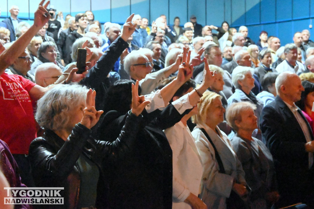 Mateusz Morawiecki na spotkaniu w Tarnobrzegu