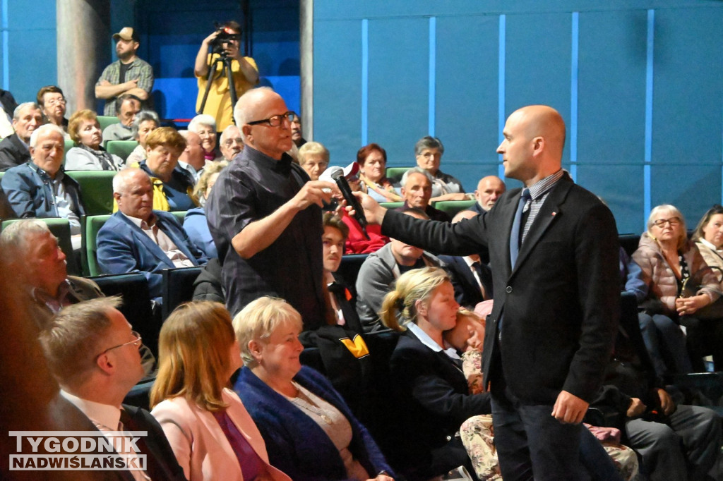 Mateusz Morawiecki na spotkaniu w Tarnobrzegu