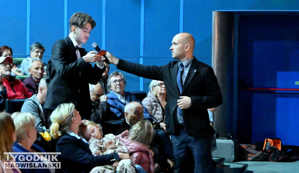 Mateusz Morawiecki na spotkaniu w Tarnobrzegu
