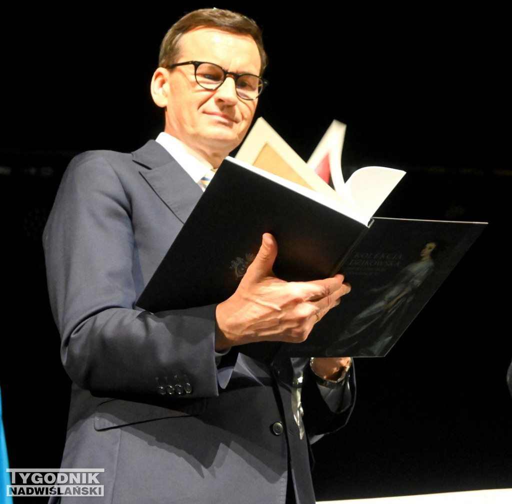 Mateusz Morawiecki na spotkaniu w Tarnobrzegu