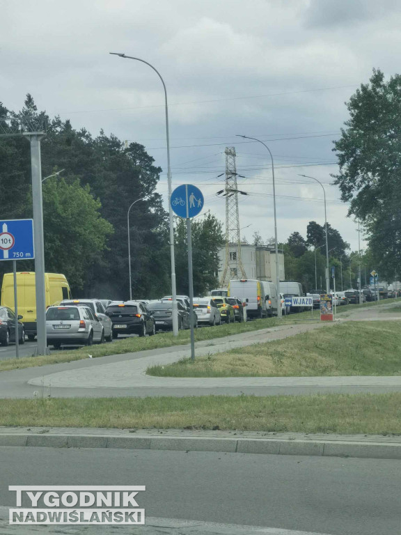 Wypadek, który sparaliżował Stalową Wolę